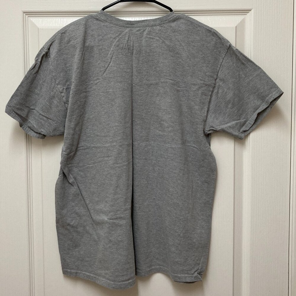 Fruit of the Loom 3 Pack Mens Large T-Shirt Gray Crewneck Short Sleeve - Picture 3 of 11
